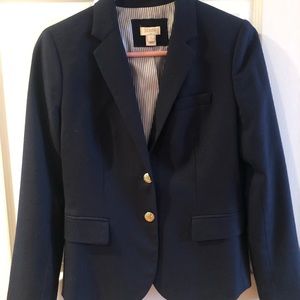 J.Crew Factory Original schoolboy navy blue blazer size 2